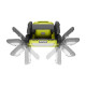 Ryobi Прожектор гібридний панельний ONE+ RLPH18-0 18В/220В Hybrid 3 LED панелі 3000лм 3 режими яскравості (без АКБ та ЗП) (5133005397)