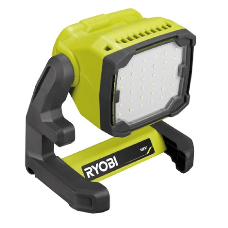 Ryobi Прожектор акумуляторний панельний ONE+ RLFD18-0 18В 1800лм 3 режими яскравості (без АКБ та ЗП) (5133005399)