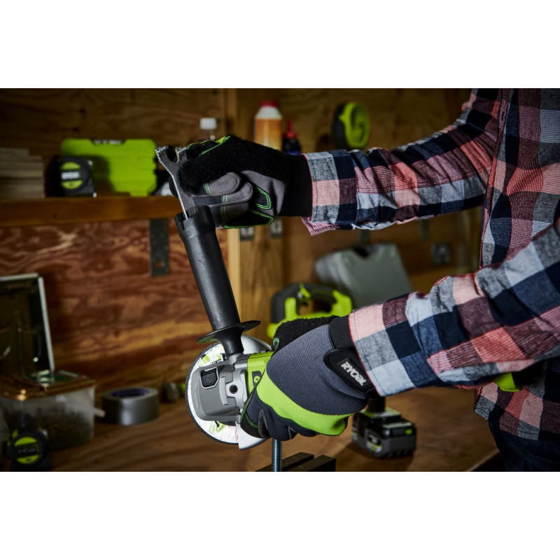 Ryobi Шліфмашина кутова ONE+ RAG18125-0, 125мм (без АКБ та ЗП) (5133005403)