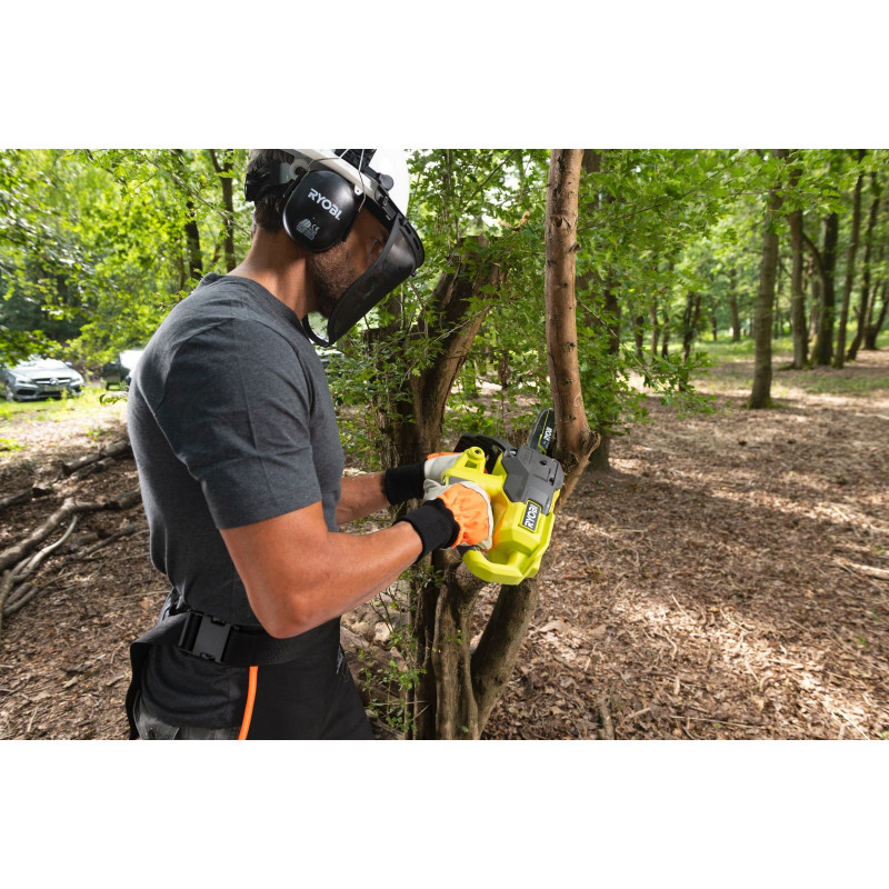 Ryobi Пила ланцюгова акумуляторна ONE+ RY18CS20A-125 18В акб 1х2.5А·год ЗП 20см 2.3кг (5133005415)