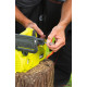 Ryobi Пила ланцюгова акумуляторна ONE+ RY18CS20A-125 18В акб 1х2.5А·год ЗП 20см 2.3кг (5133005415)