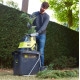 Ryobi Подрібнювач садовий акумуляторний Max Power RY36SHX40-0 36В 40мм 55л 18кг (без АКБ та ЗУ) фреза низькошумний (5133005451)
