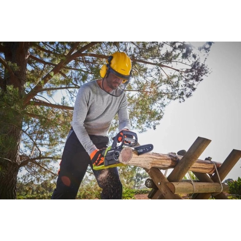 Ryobi Пила ланцюгова акумуляторна RCS1830-140B, ONE+ 18В, шина 30 см, АКБ 4.0Ач+ЗП безщіткова (5133005547)