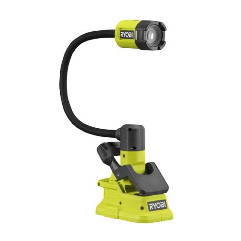 Ryobi Ліхтар RLCF18-0, 18В ONE+, 400лм, 2 режими, гнучка штанга, фокусування лінзи (без АКБ та ЗП) (5133005595)