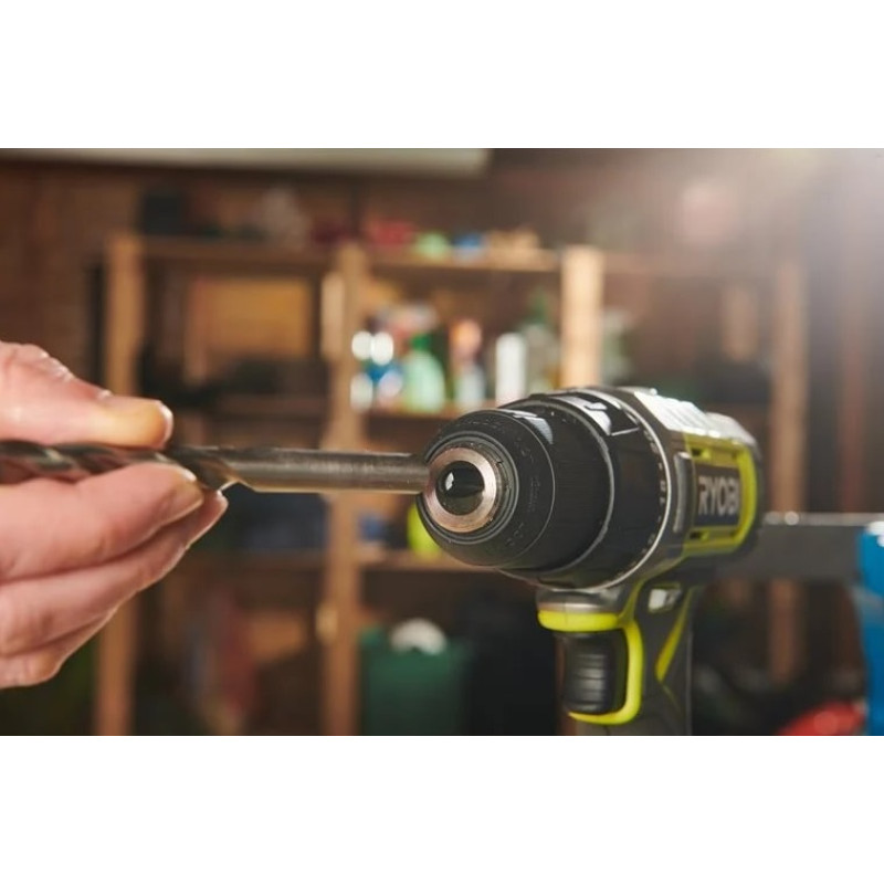 Шурупокрут-дриль акумуляторний Ryobi ONE+ RDD18-2C415S 18В 1х4А·год 1х1.5А·год ЗП 52Нм 450·1750об·хв 1.3кг сумка (5133005612)
