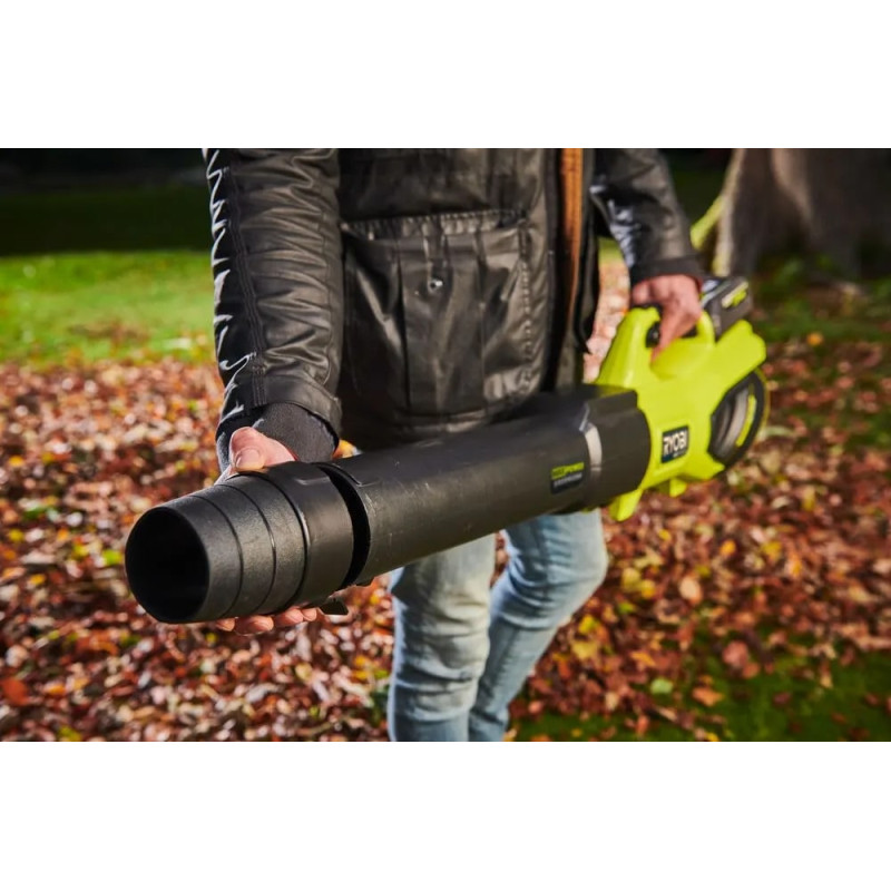 Ryobi Повітродув садовий акумуляторний RY36BLXB-0 36В MAX POWER 306 км/год 1240 м.куб/год 3кг без АКБ та ЗП (5133005646)