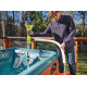Насос для води акумуляторний Ryobi ONE+ RY18STPA-0 18В 3360л/год перекачування 7м телескопічний 0.7-1.2м таймер відключення 2.5кг без АКБ та ЗП (5133005716)