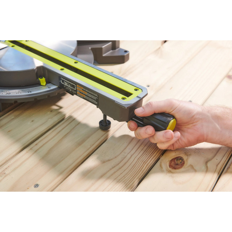 Пила торцювальна акумуляторна Ryobi ONE+ НР RMS18254X-0 18В з протяжкою диск 254мм 14кг без АКБ та ЗП (5133005736)