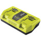 Ryobi Зарядний пристрій RY36C2PA, MAX POWER 36В, двопортовий 6А (5133005741)