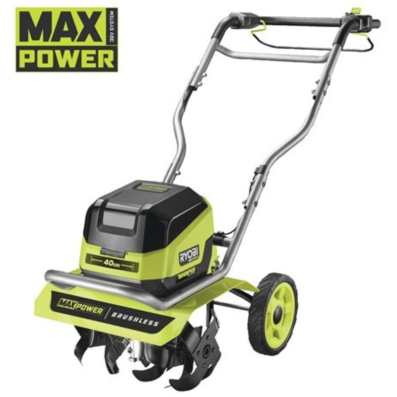 Ryobi Культиватор акумуляторний Max Power RY36CVXA-0 36В ширина 40см безщітковий регулювання глиб.20см 28кг (без АКБ та ЗП) (5133005763)