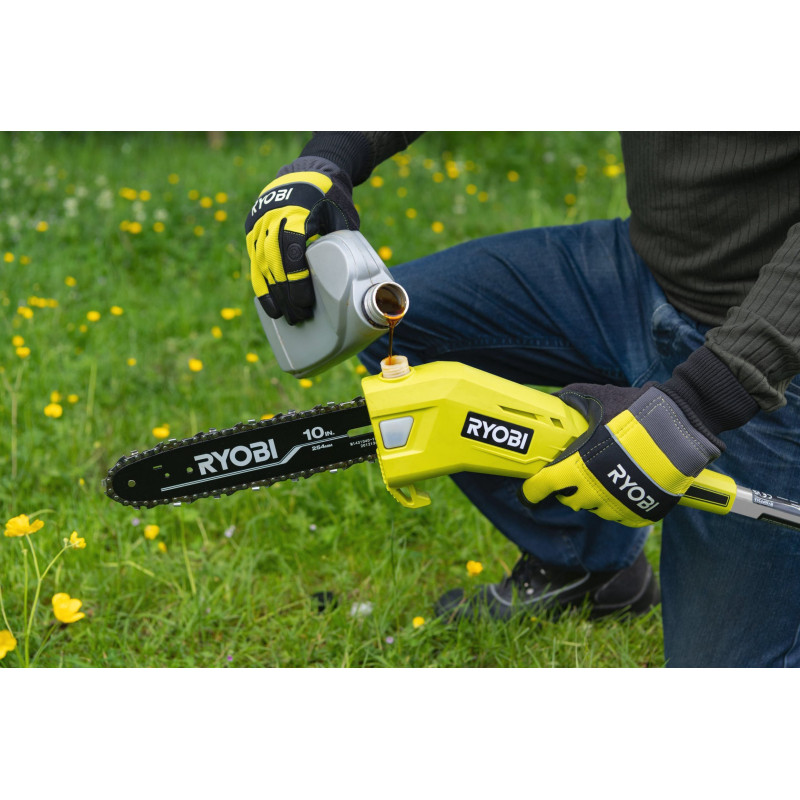 Ryobi Висоторіз ланцюговий акумуляторний Max Power RY36PP25A-0 36В 25см 3м 4.3кг без АКБ та ЗП (5133005786)