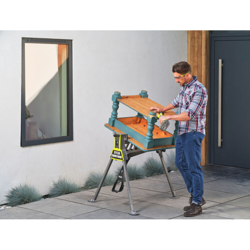 Ryobi Верстак складний RSTSJ150 1070х980х895мм навантаження до 250кг 19кг (5133005891)