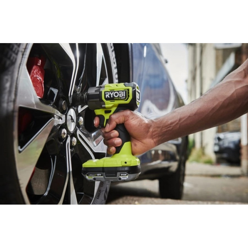Гайковерт ударний акумуляторний Ryobi ONE+ HP RIW18C-0 18В 2800об·хв 450Нм 1/2