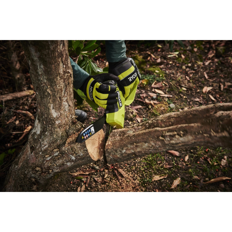 Ryobi Пила ланцюгова акумуляторна ONE+ HP RY18PSX15A-120T 18B 1х2А·год ЗП шина 15см безщіткова 6м/с 1.19кг кейс (5133005899)