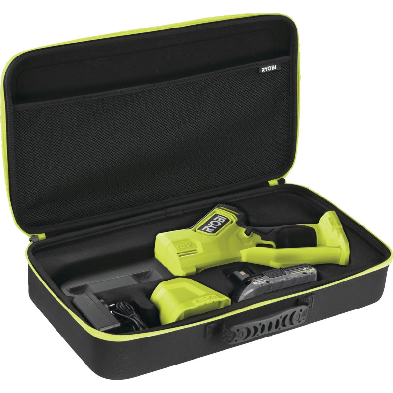 Ryobi Пила ланцюгова акумуляторна ONE+ HP RY18PSX15A-120T 18B 1х2А·год ЗП шина 15см безщіткова 6м/с 1.19кг кейс (5133005899)