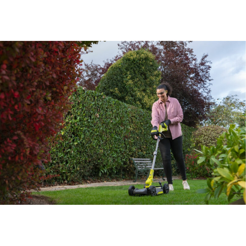 Ryobi Тример-газонокосарка акумуляторний ONE+ RY18LMC30A-0 18В 30см висота 38-75мм EasyEdge телескоп.штанга 6.4кг без АКБ та ЗП (5133005917)