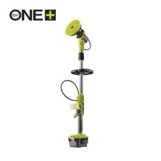 Ryobi Щітка телескопічна RWTS18-0, акумуляторнaа 18В ONE+, 15см, 210об/хв, ручка 1-1.4м, подача води та миючого засобу, IPX7, 3.4кг (без АКБ та ЗП) (5133005993)