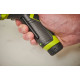 Ryobi Викрутка акумуляторна RSD4-120T 4В USB Lithium акб 1х2А·год 5Нм 200об·хв кейс для зберігання 10 насадок 0.37кг (5133006210)
