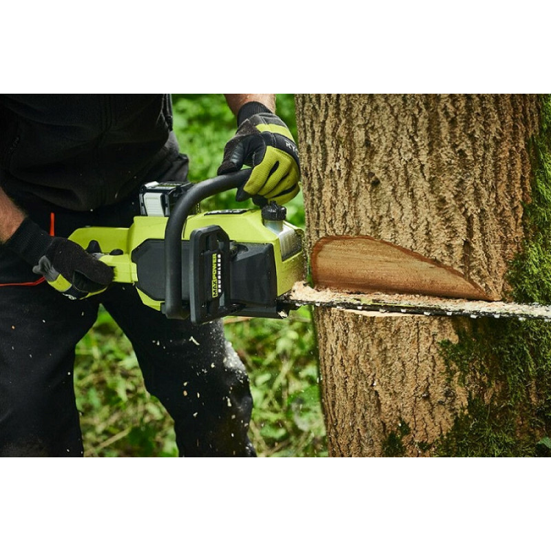 Ryobi Пила ланцюгова акумуляторна RY36CSX50A-0 36В MAX POWER шина 50см Oregon безщіткова 18.5м/с 5.3кг без АКБ та ЗП (5133006242)