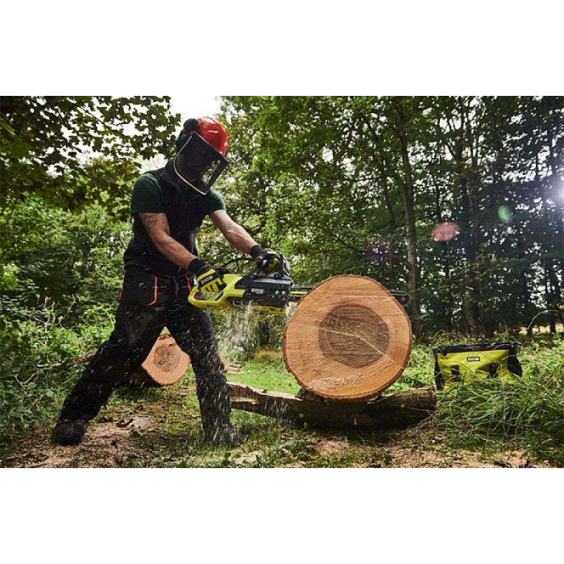 Ryobi Пила ланцюгова акумуляторна RY36CSX50A-0 36В MAX POWER шина 50см Oregon безщіткова 18.5м/с 5.3кг без АКБ та ЗП (5133006242)