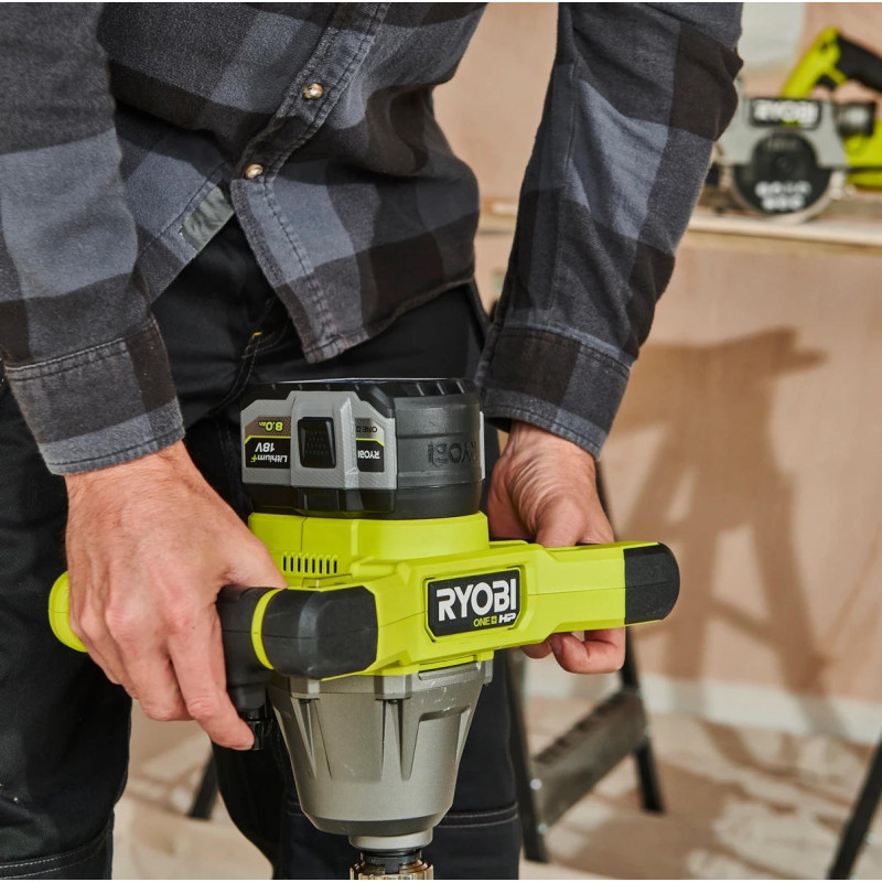 Акумулятор Ryobi ONE+ RB1880T High Energy Lithium+ 18В 8А·год 1.3кг (5133006264)