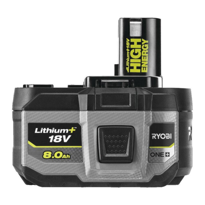 Акумулятор Ryobi ONE+ RB1880T High Energy Lithium+ 18В 8А·год 1.3кг (5133006264)