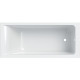 Geberit 554.382.01.1 Selnova Square Ванна прямокутна з ніжками, 160x70см, біла