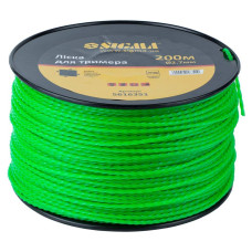 SIGMA Ліска для тримера кручений квадрат Ø2.7мм 200м котушка (5616351)