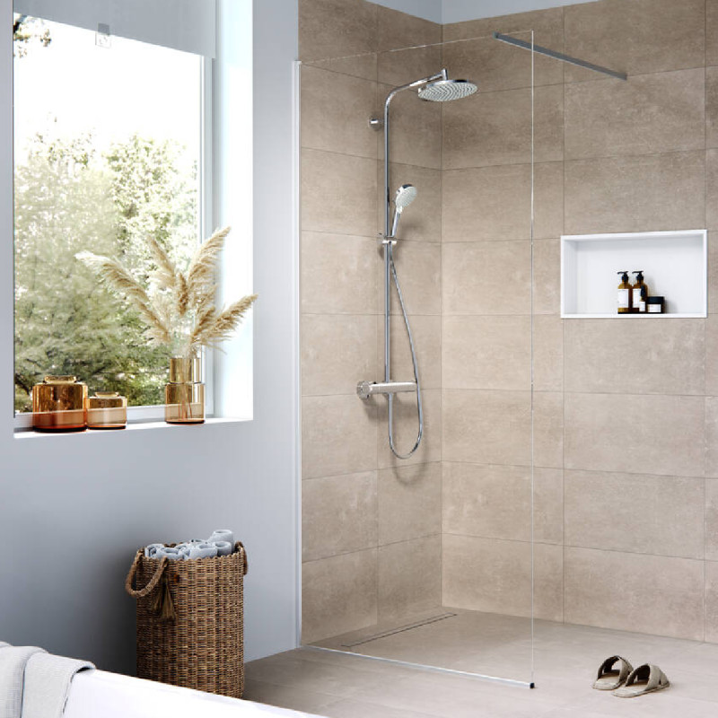 Hansgrohe RAINDRAIN COMPACT монтажный комплект для стандартнойустановки под плитку700мм, (56177000)