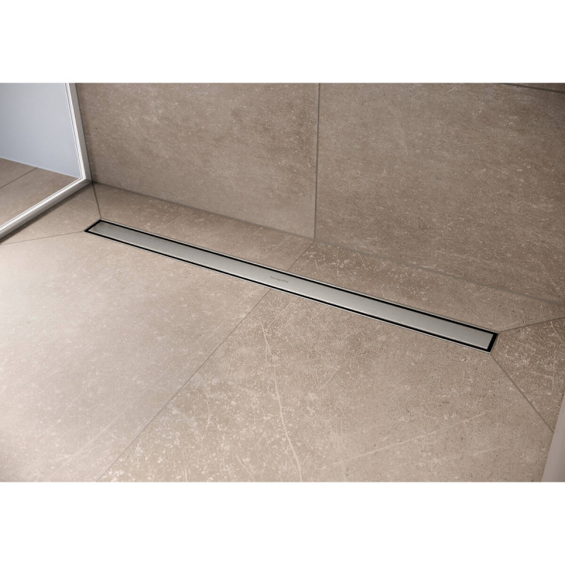 Hansgrohe RAINDRAIN ALLROUNDмонтажный комплект для стандартной/плоскойустановки 1000мм, цвет нержавеющая сталь, (56189800)