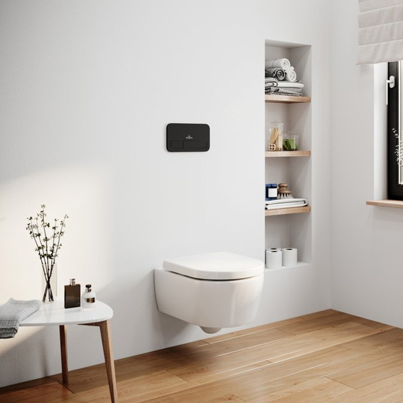 5656HR01 AVENTO Унітаз підвісний DirectFlush з кришкою QuickRelease/SoftClosing, White Alpin