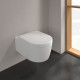5656HR01 AVENTO Унітаз підвісний DirectFlush з кришкою QuickRelease/SoftClosing, White Alpin