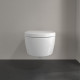 5656HR01 AVENTO Унітаз підвісний DirectFlush з кришкою QuickRelease/SoftClosing, White Alpin