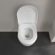 5656HR01 AVENTO Унітаз підвісний DirectFlush з кришкою QuickRelease/SoftClosing, White Alpin