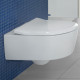 5656RS01 AVENTO Унітаз підвісний DirectFlush з кришкою QuickRelease/SoftClosing, White Alpin