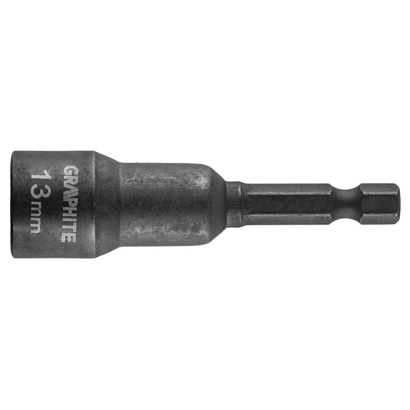 Graphite Головка торцева, ударна з магнітом, 1/4