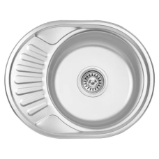 WEZER Кухонна мийка 5745(06) Deсor 570x450x160 мм + сифон