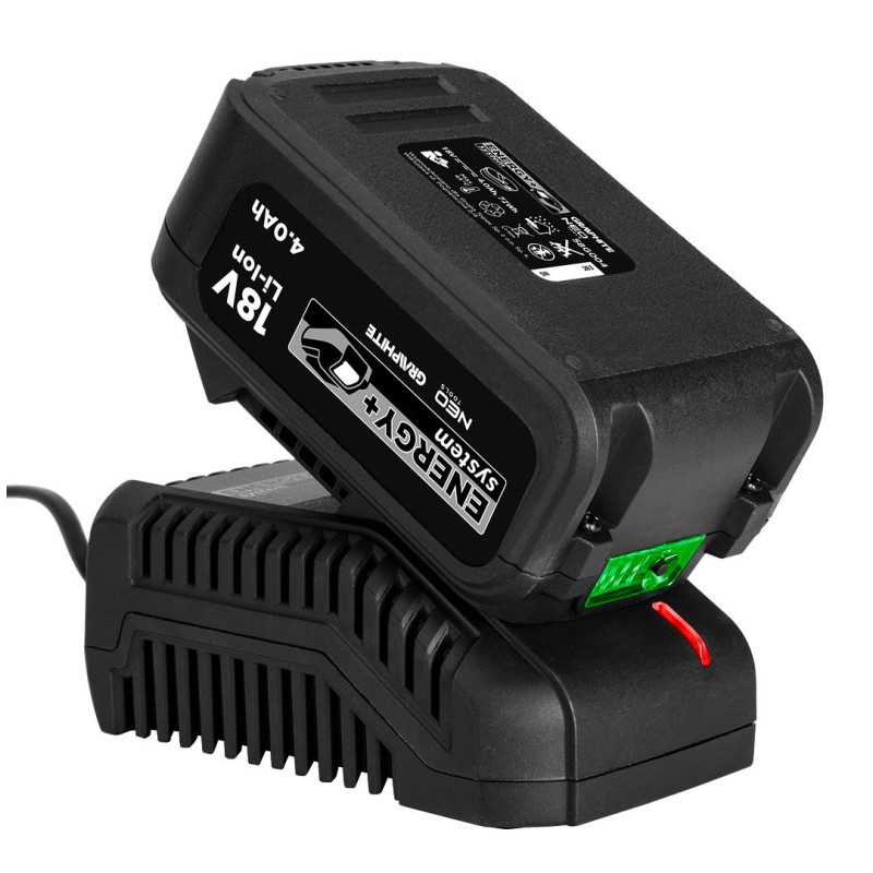 Graphite Акумулятор Energy+, 18В, 4Аг, 0.64кг (58G004)