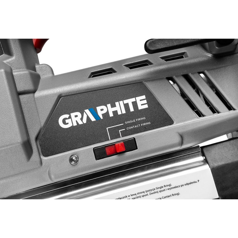 Graphite Цвяхозабивач акумуляторний Energy+ 18В цвяхи до 50мм скоби до 40мм 2.64кг без АКБ та ЗП (58G081)