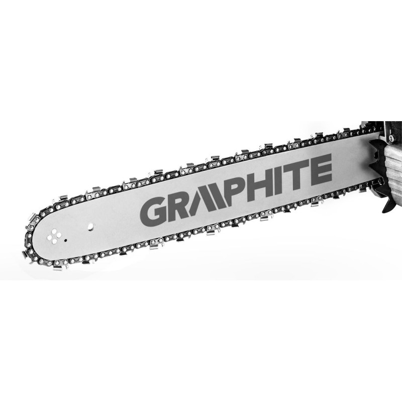 Graphite Пила ланцюгова бензинова 40/45см 2кВт/2.7л.с. 52см3 5.53кг (58G954)