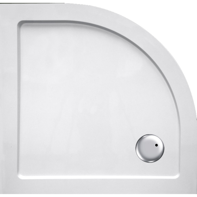 EGER Поддон SMC 80*80*3,5см полукруглый, (599-8080R)