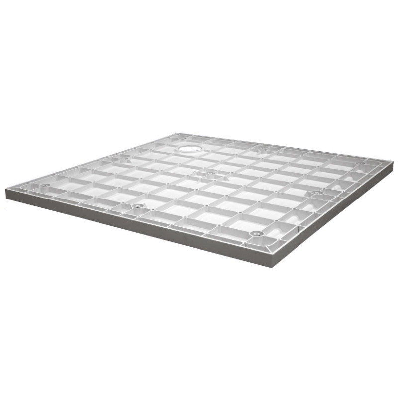 EGER Поддон SMC 80*80*3,5см квадратный, (599-8080S)