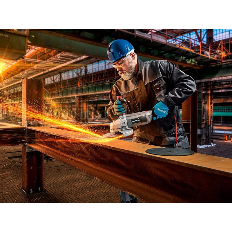 Graphite Шліфмашина кутова 230мм 2350Вт 6500об·хв 4.85кг (59G207)