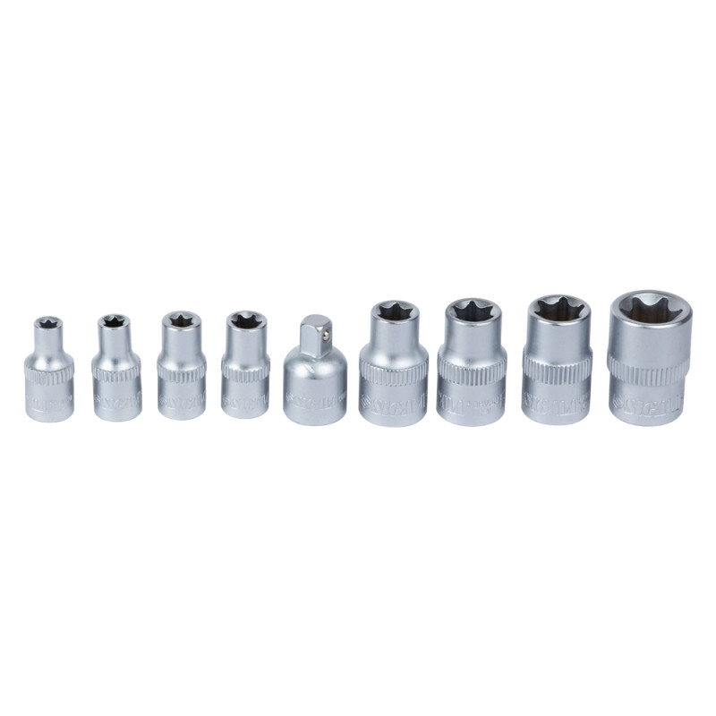 SIGMA Набір насадок Torx (4 шт 1/4