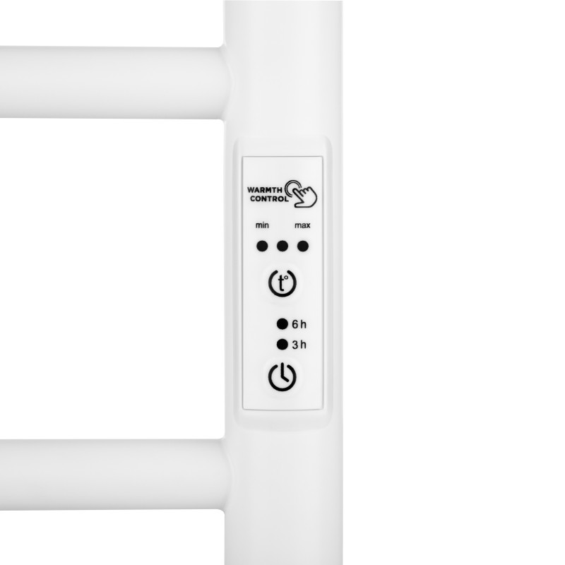 ARDESTO Рушникосушка електрична Classik-TR K, 770x430х80мм, таймер-регулятор, сталь, білий матовий (61060106WM)