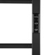 ARDESTO Рушникосушка електричнаSquare-TR K, 570х430х80мм, таймер-регулятор, сталь, чорний матовий (61070006BM)