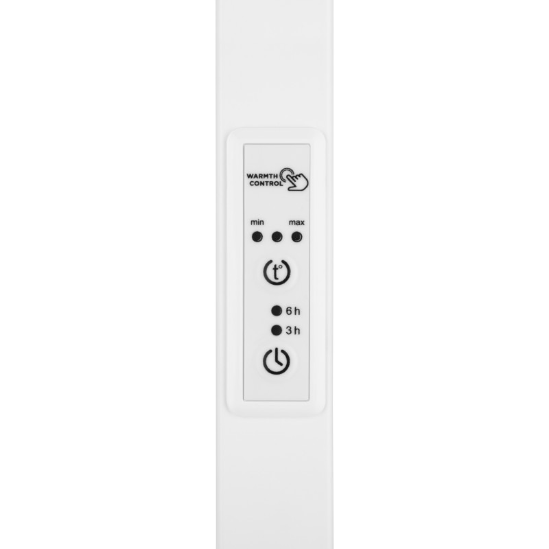ARDESTO Рушникосушка електрична Square-TR K, 770x430х80мм, таймер-регулятор, сталь, білий матовий (61070106WM)