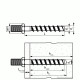 Walraven Шуруп по бетону WCS1M 55 мм 6253106