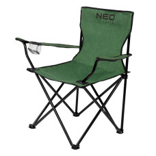 Стілець розкладний Neo Tools, 79x39x43см, до 120кг, 1.8кг, чохол (63-157)