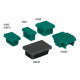 Walraven Заглушка для профиля BIS WM0 27x18мм/WM15 30x20мм 6566000